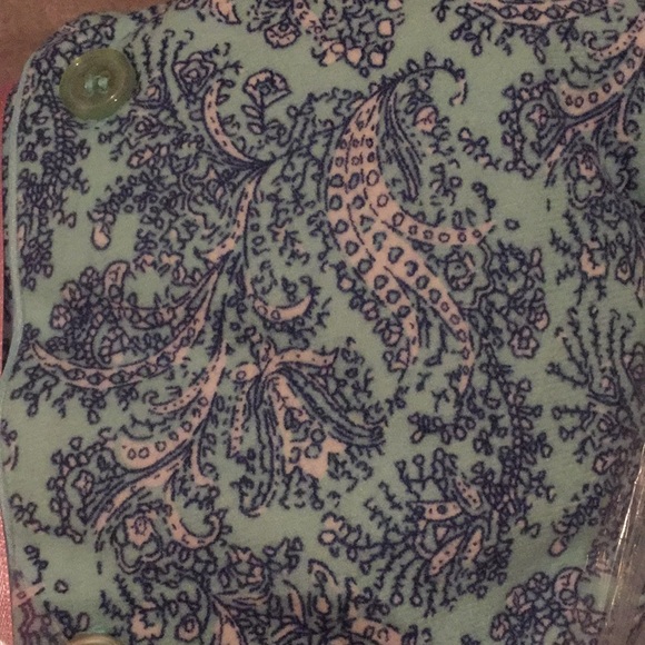 New (Package Opened) Mint Paisley Pajama Set - Picture 9 of 9